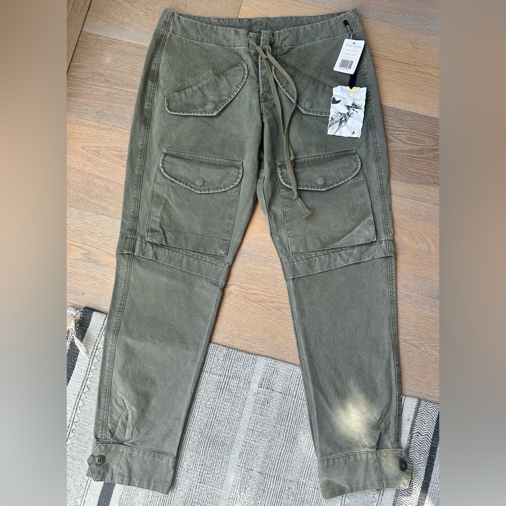 NWT Greg Lauren Army Cargo Pant
Worn by Liz on Shrinking